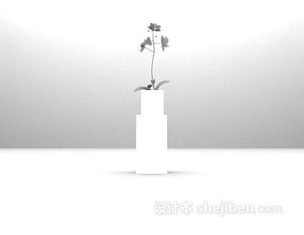 装饰柱3d模型下载