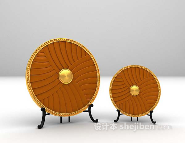 室内摆设品3d模型下载