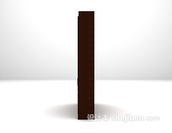 书柜3d模型下载