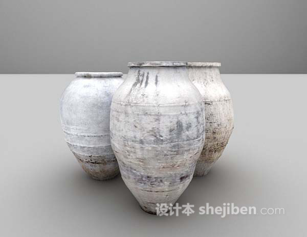 瓷器装饰品3d模型下载