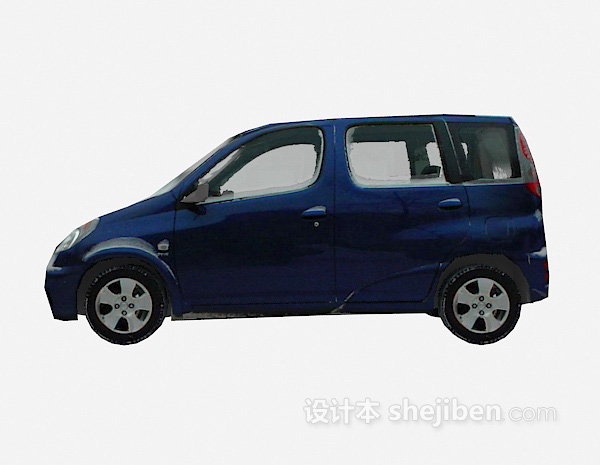 冬天小车 车3d模型下载