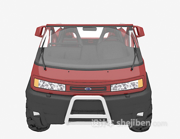 敞篷车辆3d模型下载