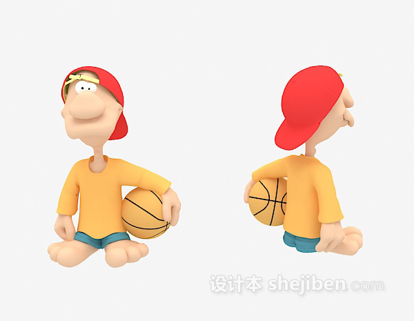 免费儿童卡通玩具3d模型下载