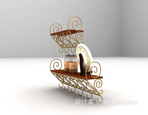 欧式边几推荐3d模型下载
