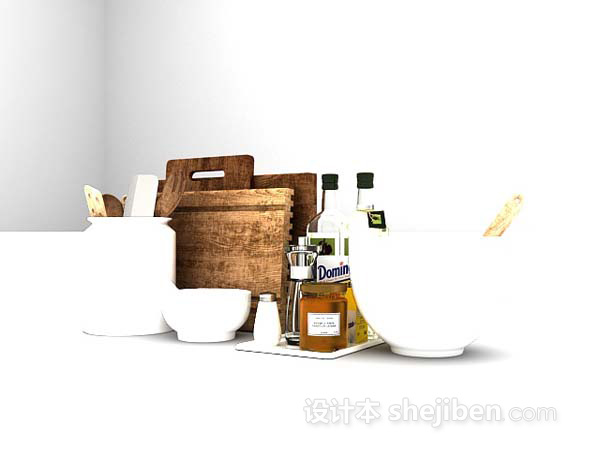 厨房用具欣赏3d模型下载