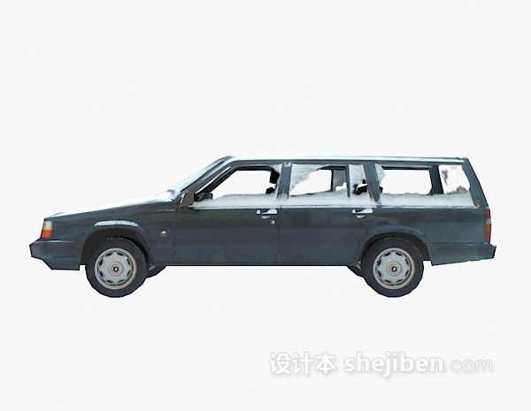 冬天车 3d模型下载