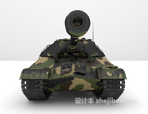 霸气的坦克3d模型下载