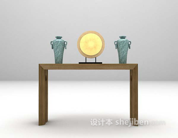 东南亚边几3d模型下载