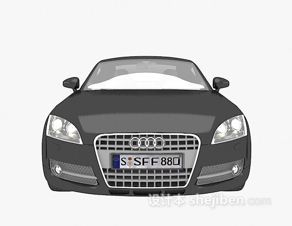 奥迪汽车3d模型下载