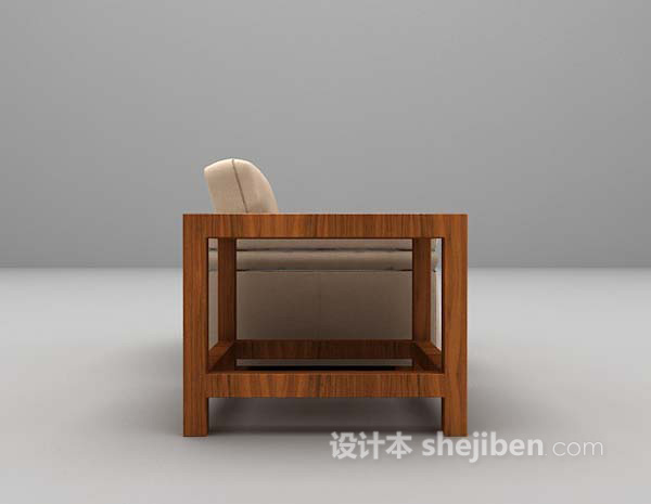 家居椅组合3d模型下载