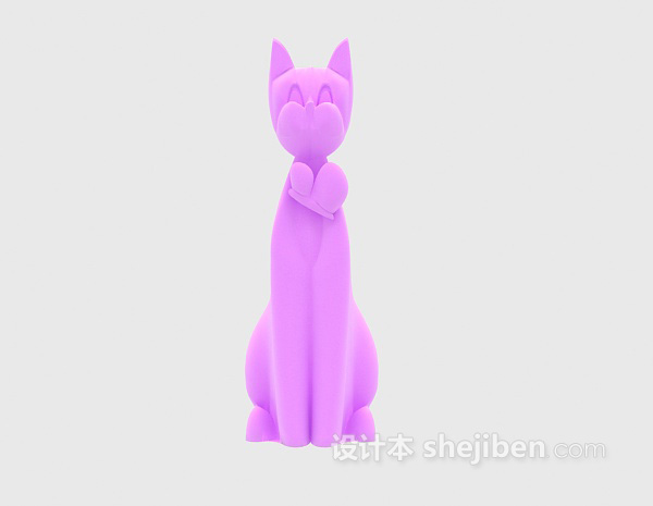 狐狸玩具3d模型下载