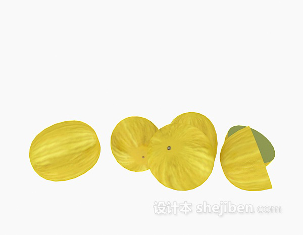 水果推荐3d模型下载