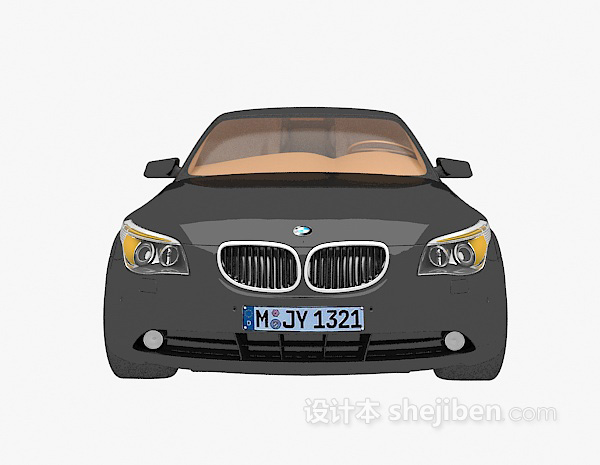 黑色车的3d模型下载
