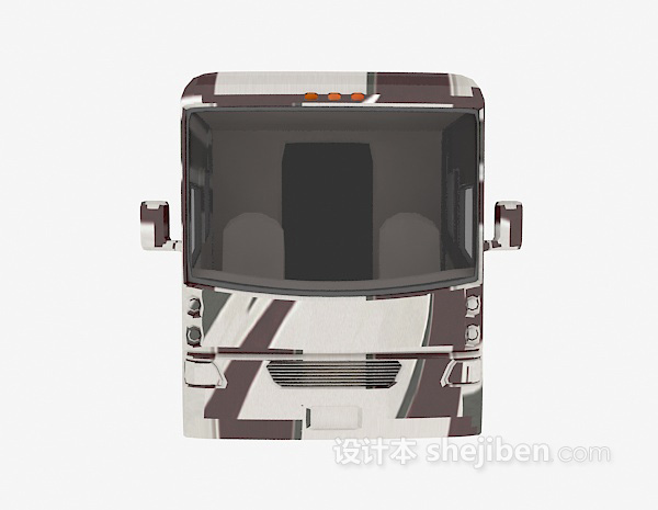 班车汽车3d模型下载
