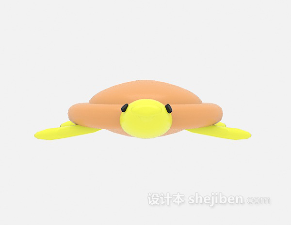 儿童玩具乌龟3d模型下载