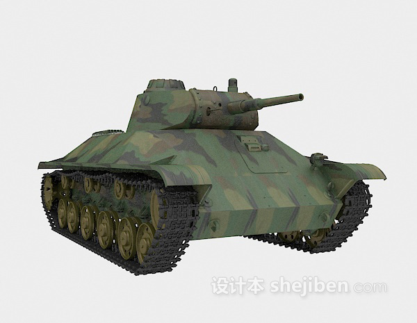 坦克免费3d模型下载