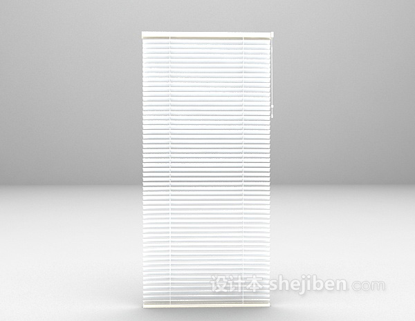 办公室窗帘3d模型下载
