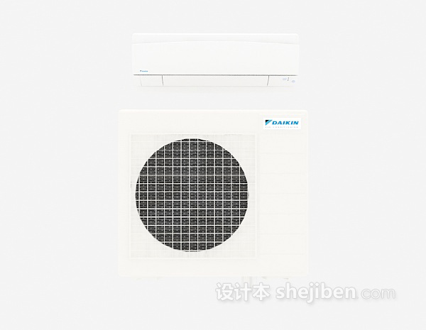 家庭空调3d模型下载