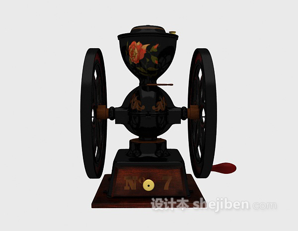 儿童玩具留声机3d模型下载