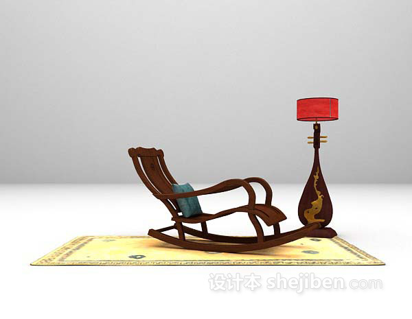 休闲椅3d模型下载