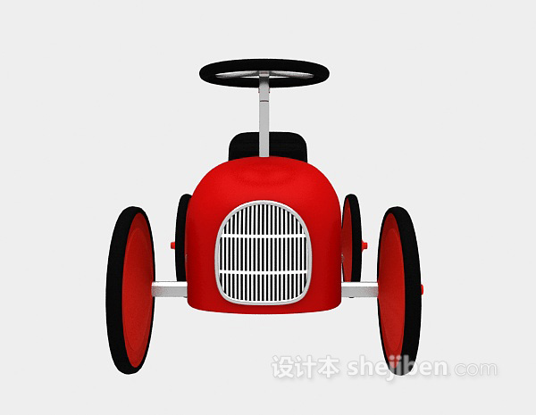 儿童玩具车3d模型下载
