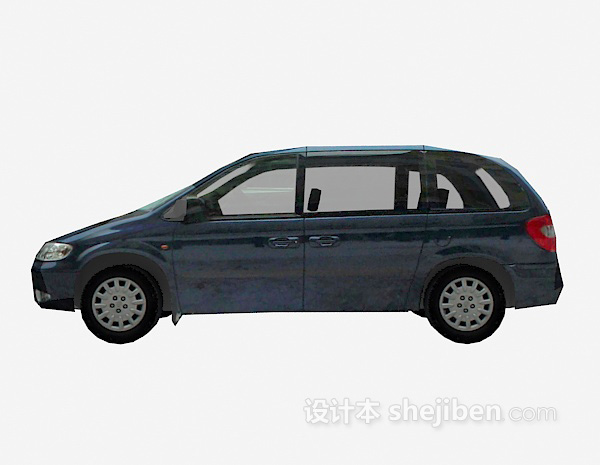 黑色小车车3d模型下载