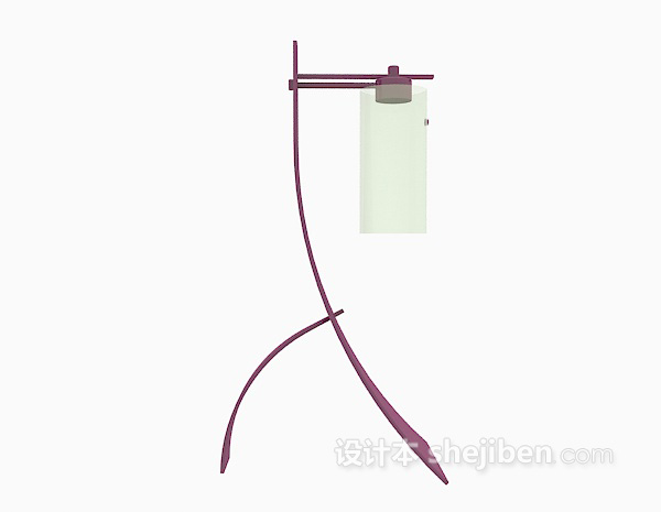 个性落地灯3d模型下载
