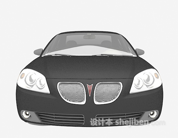 黑色汽车免费3d模型下载