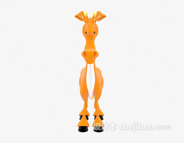 儿童玩具小马驹3d模型下载