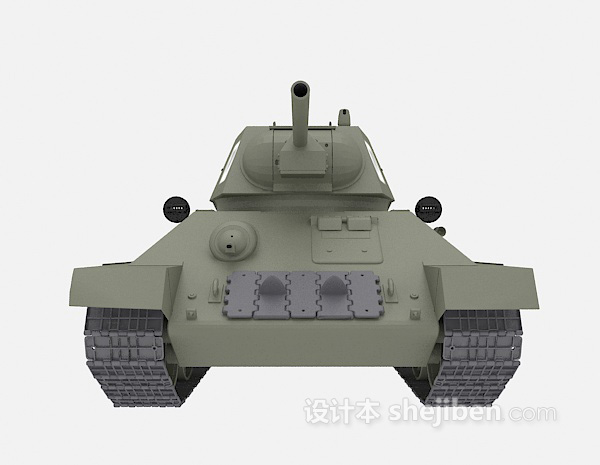坦克免费3d模型下载
