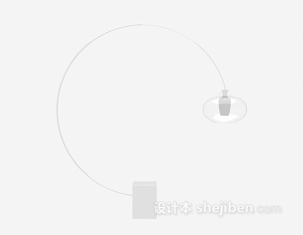 钓鱼灯3d模型下载