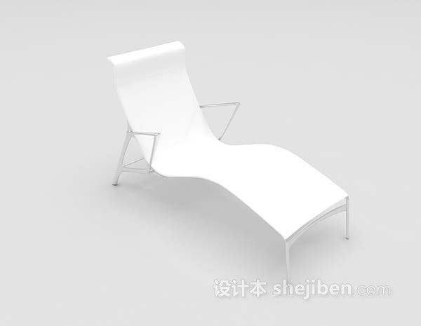室外休闲椅3d模型下载
