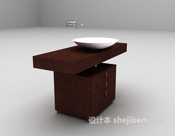 洗面盆推荐3d模型下载