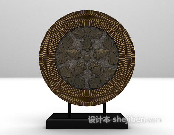 泰式风格摆件3d模型下载