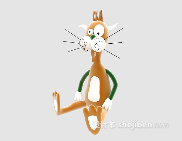猫3d模型下载