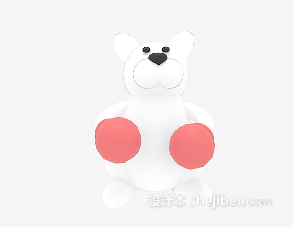 儿童玩具猫3d模型下载