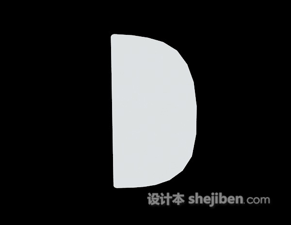 蓝色空调3d模型下载