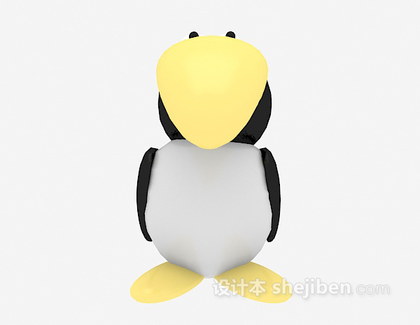 小鸟玩具3d模型下载