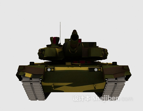 坦克装备3d模型下载