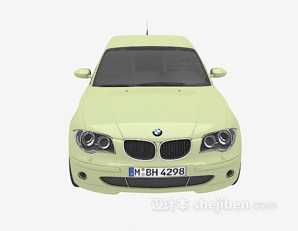 宝马车的3d模型下载