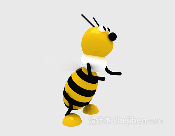 小蜜蜂3d模型下载