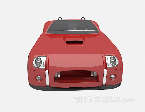 敞篷车的3d模型下载