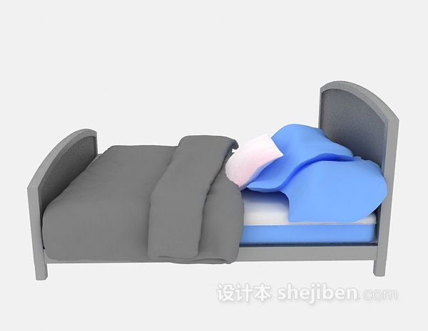 儿童床3d模型下载