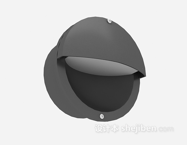筒灯3d模型下载