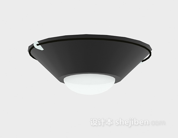 吸顶灯免费3d模型下载