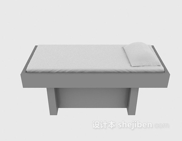 按摩床3d模型下载