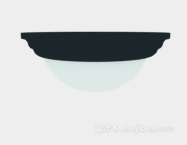 吸顶灯3d模型下载
