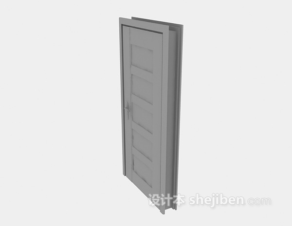 现代门欣赏3d模型下载