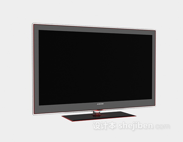 电脑显示屏3d模型下载