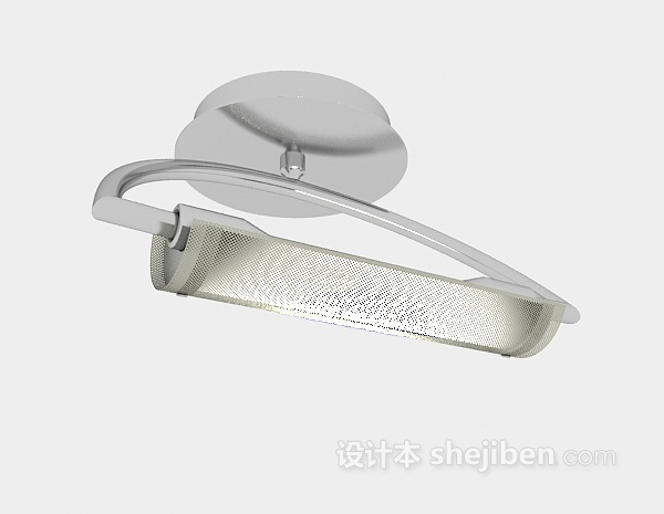 日光灯3d模型下载